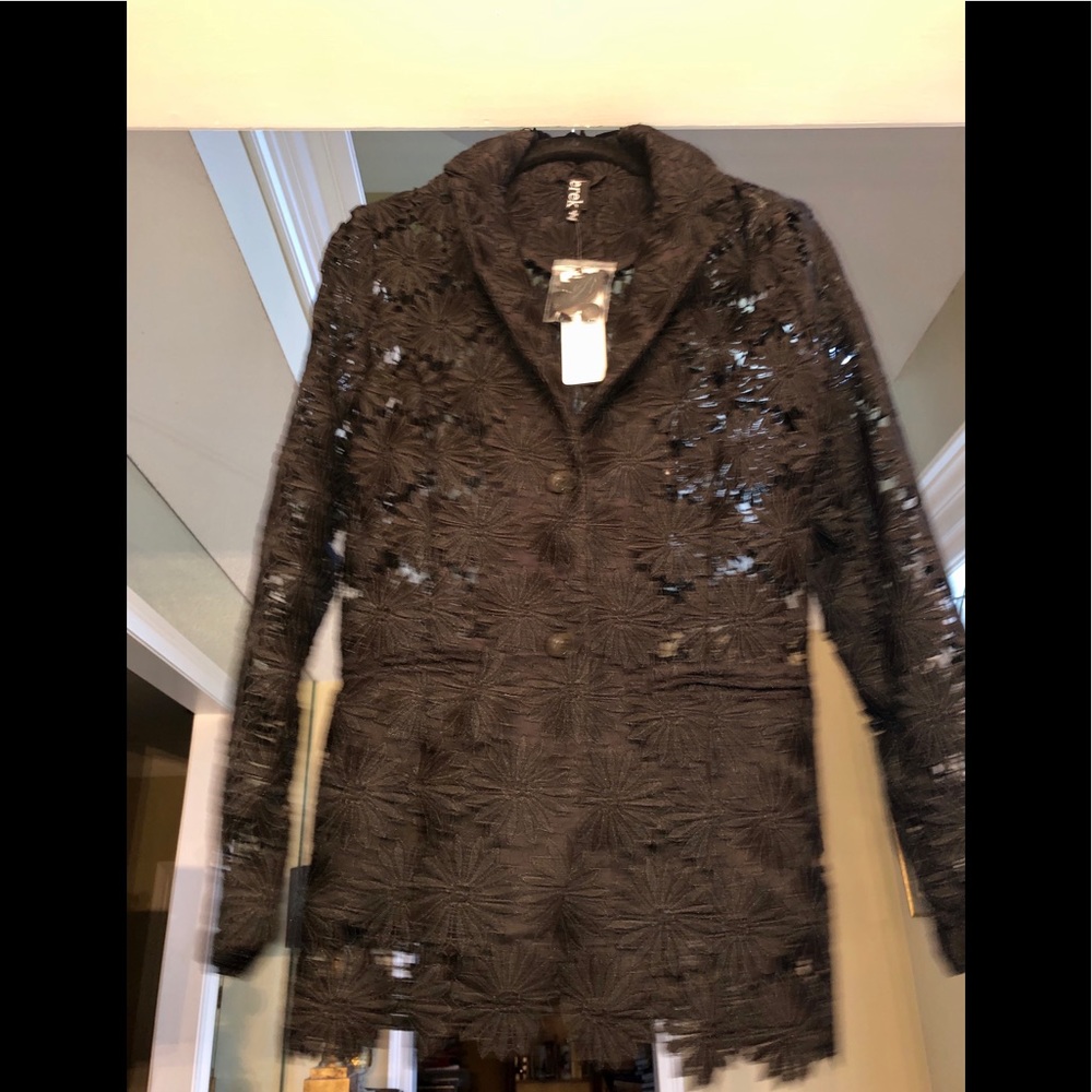 BEREK LASER CUT OACE JACKET NWT